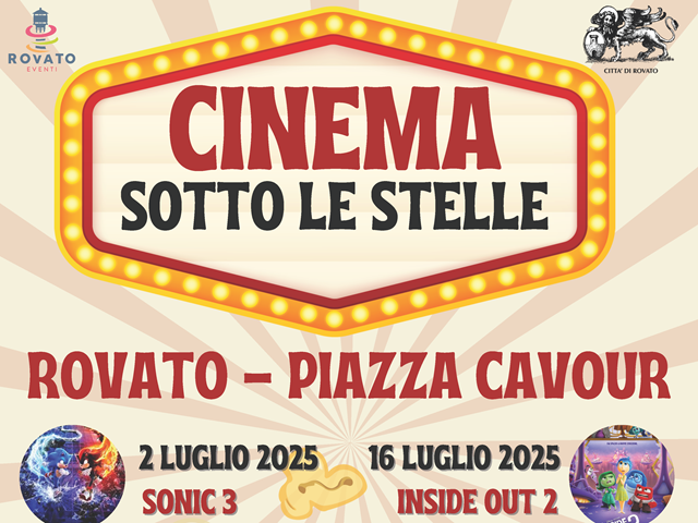 Cinema sotto le stelle Immagine novità in apertura