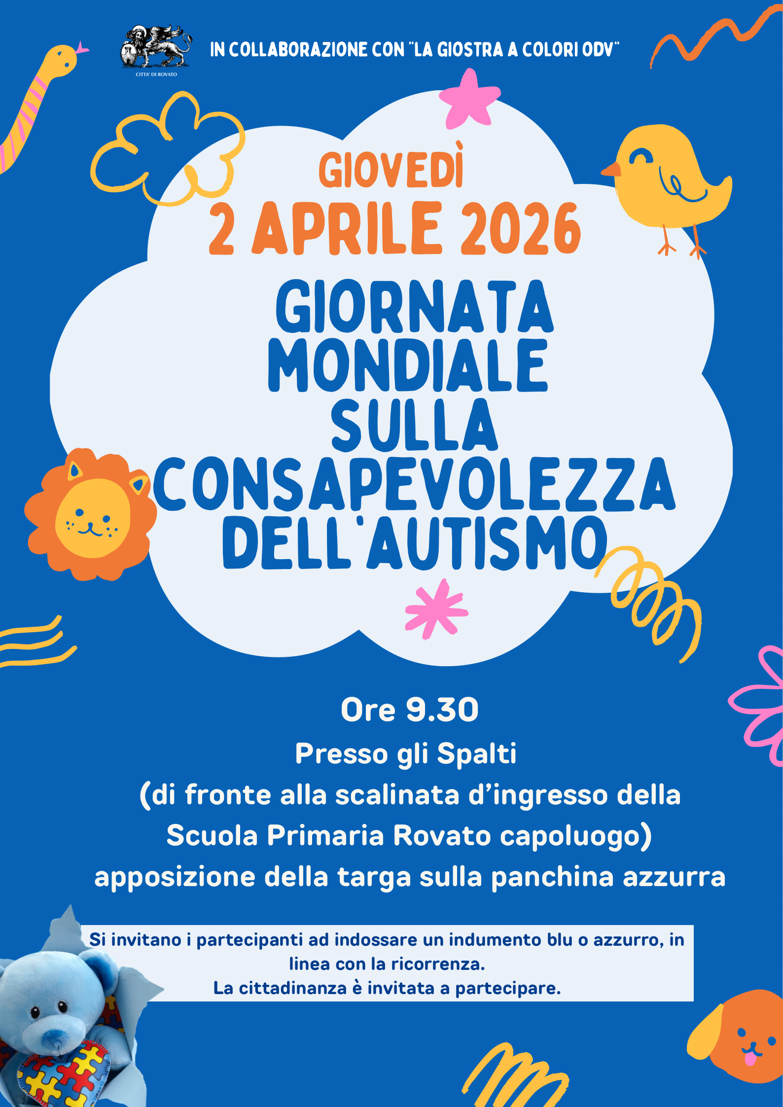 Immagine Giornata Autismo 2026