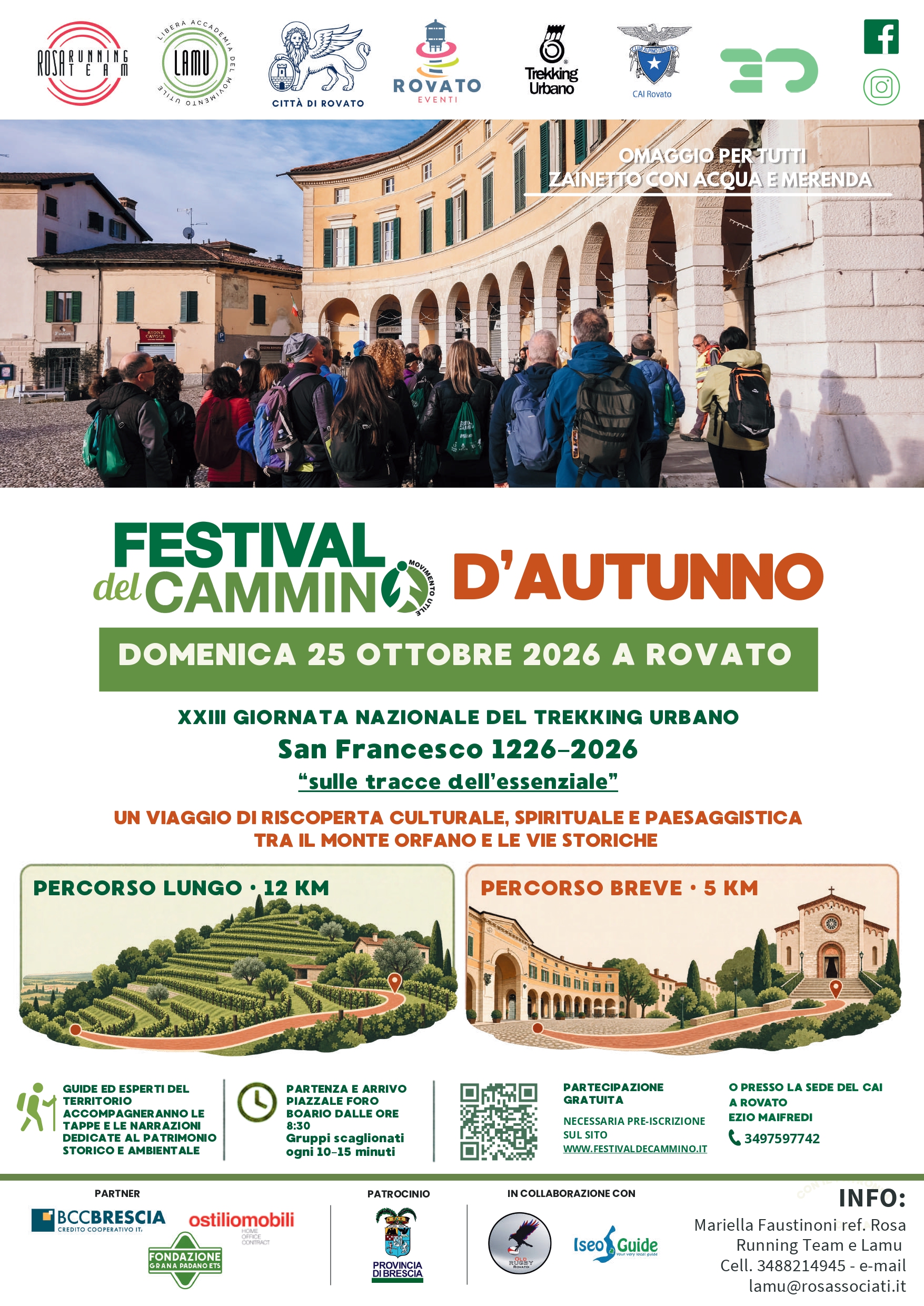 Immagine Festival del cammino d'autunno 2026